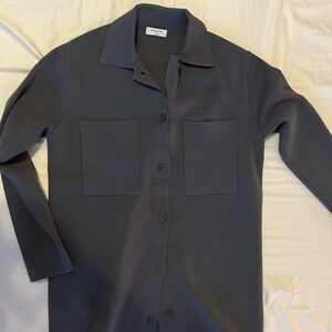 Aritzia Babaton Knit Button Shirt